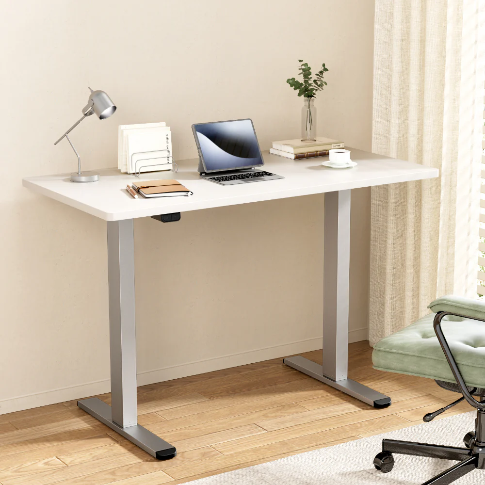 Artiss Standing Desk Motorised 120CM White - Image 2