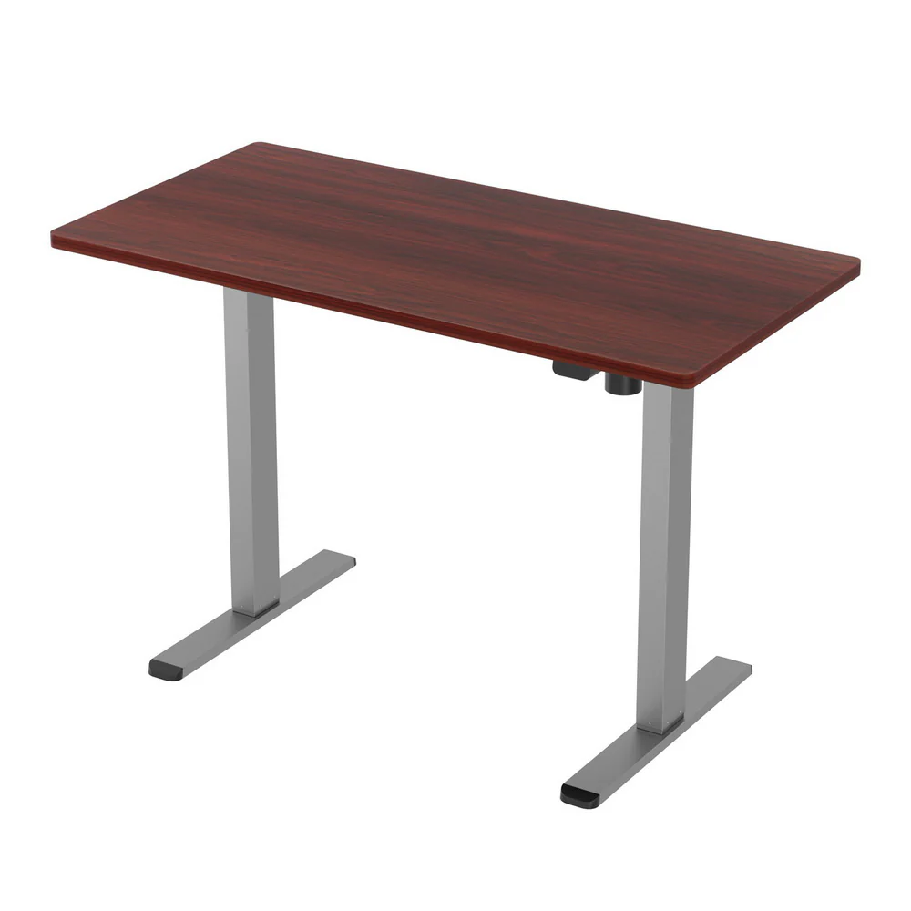 Artiss Standing Desk Motorised 140CM Walnut - Image 3