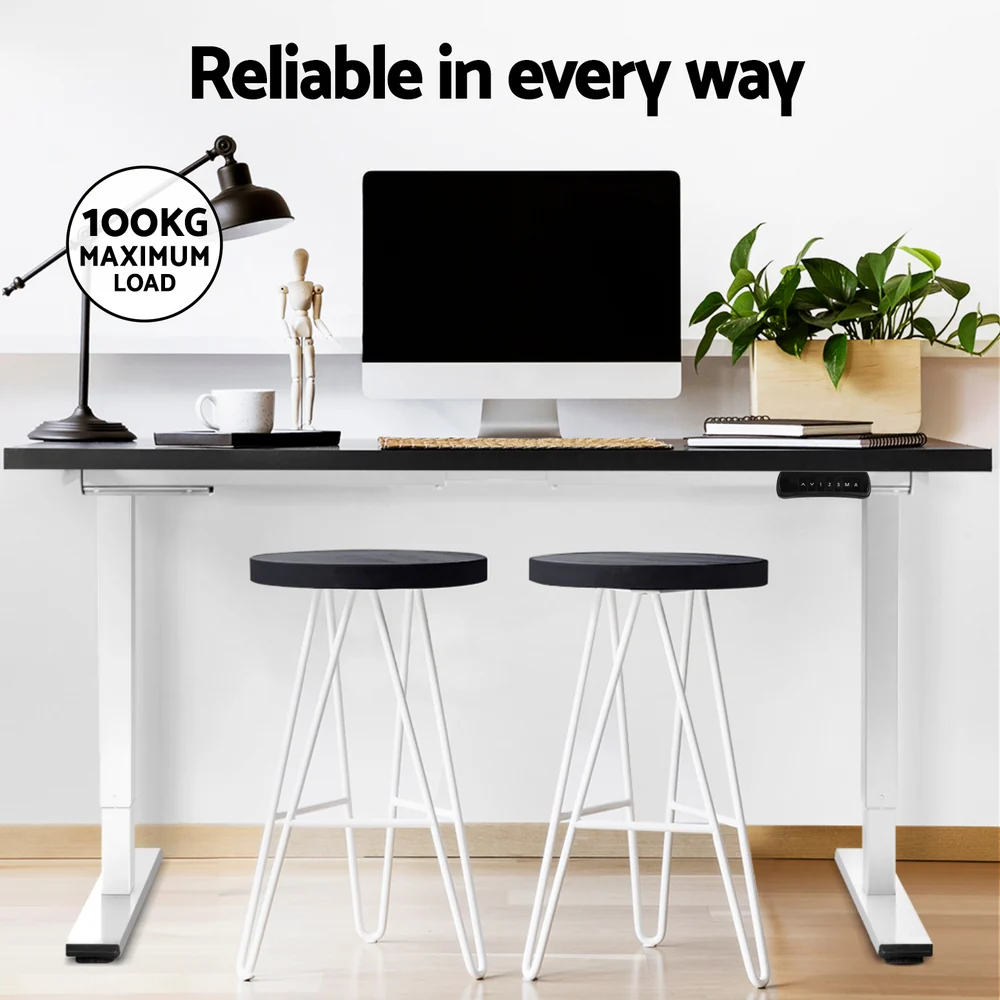 Artiss Standing Desk Motorised Dual Motor 140CM Black - Image 8