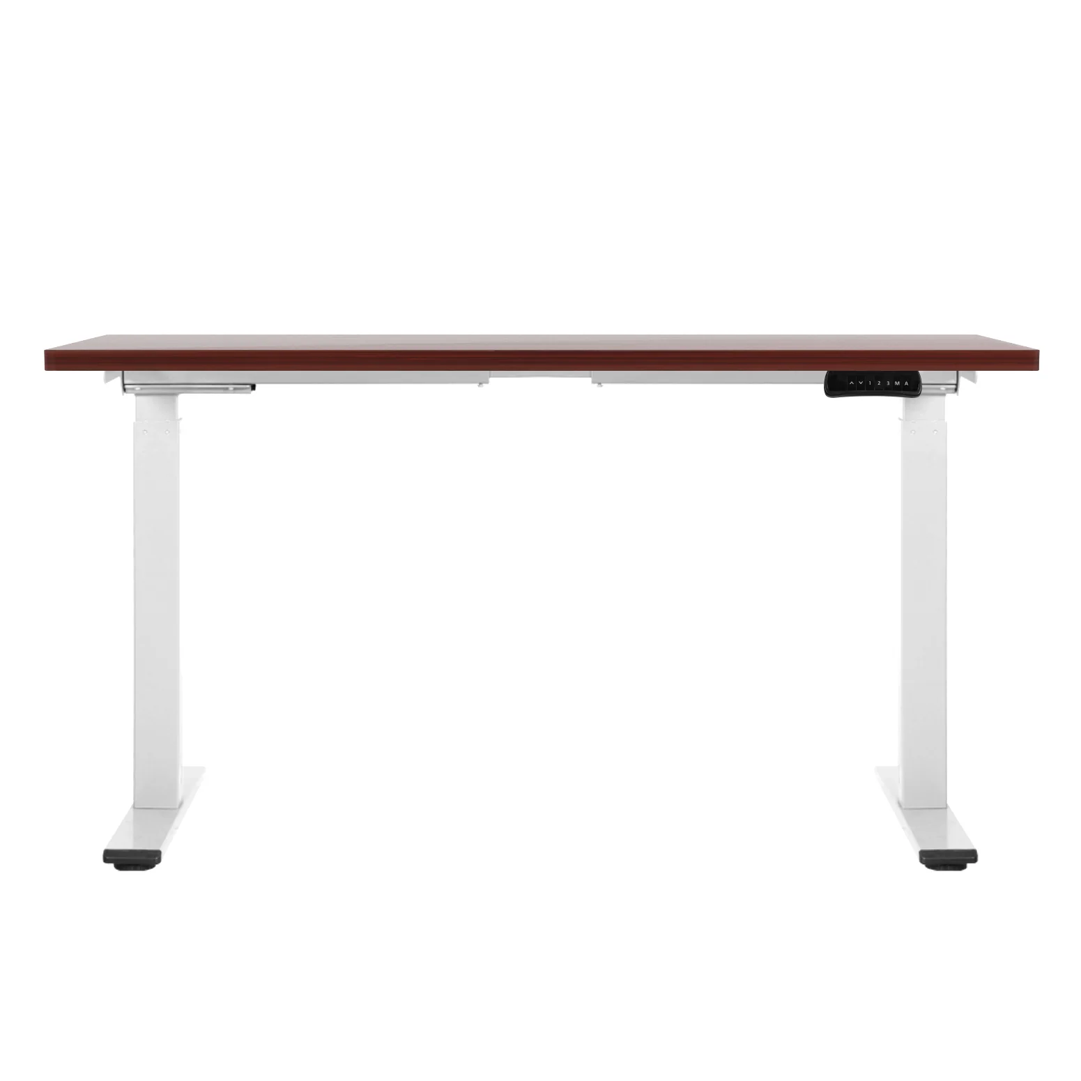 Artiss Standing Desk Motorised Dual Motor 140CM Walnut - Image 5