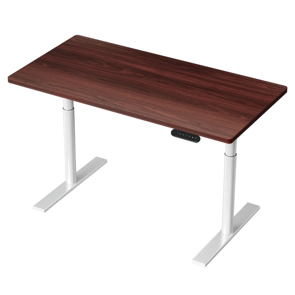 Artiss Standing Desk Motorised Electric Dual Motor 120CM Walnut - Image 3
