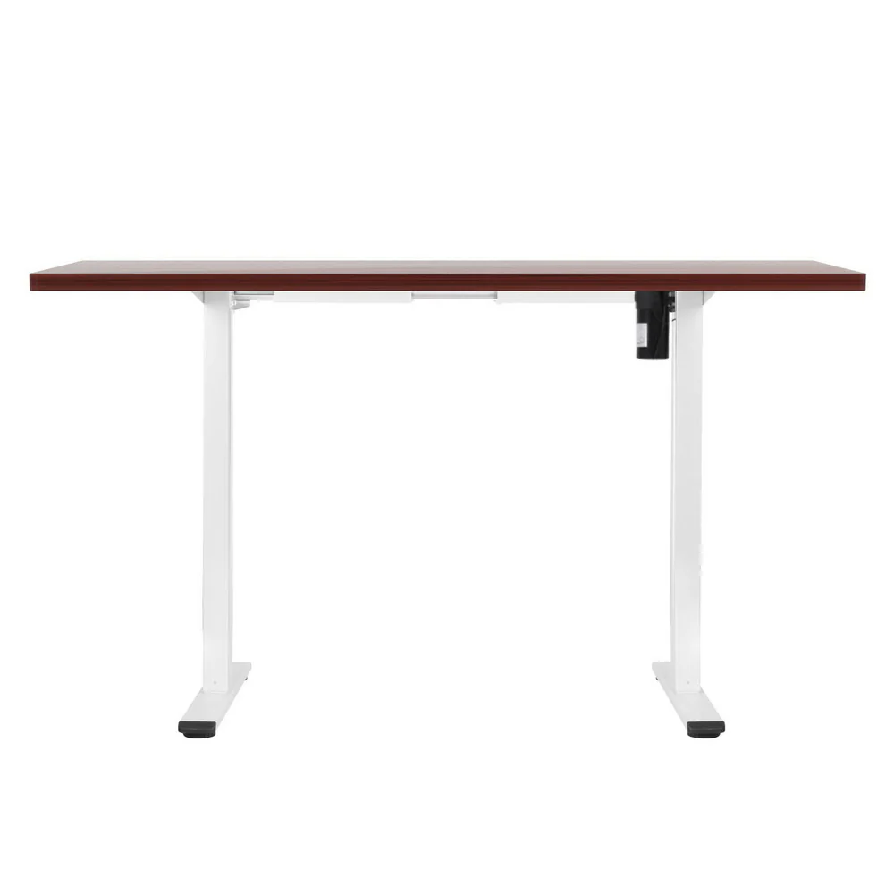 Artiss Standing Desk Motorised Sit Stand Desks Walnut 120CM - Image 5
