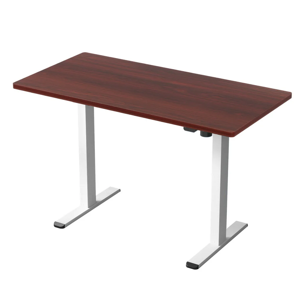 Artiss Standing Desk Motorised Sit Stand Desks Walnut 140CM - Image 3
