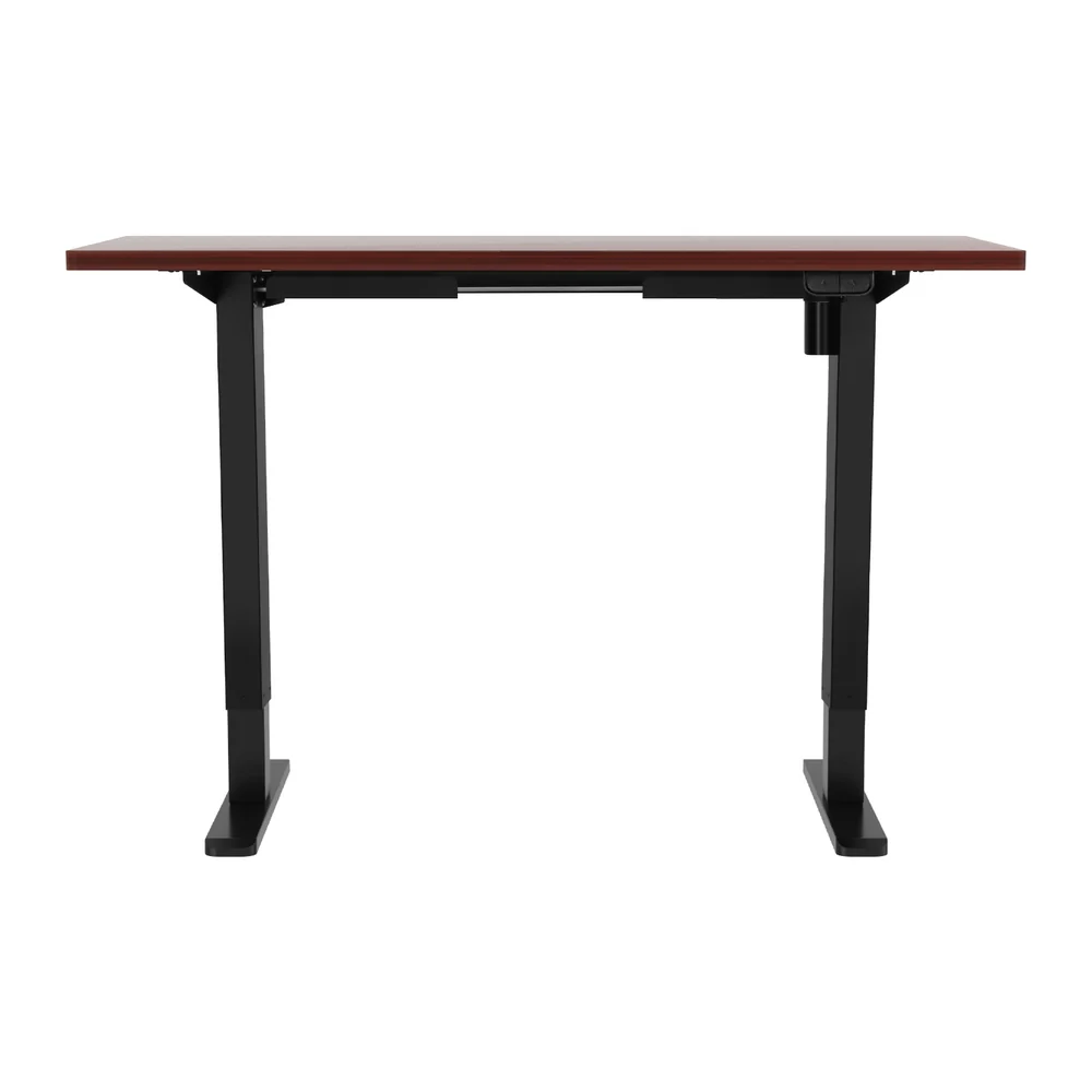 Artiss Standing Desk Motorised Walnut 140CM - Image 5