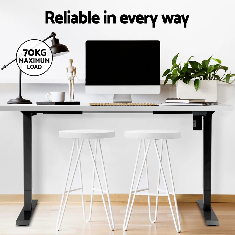 Artiss Standing Desk Motorised White 120CM - Image 8