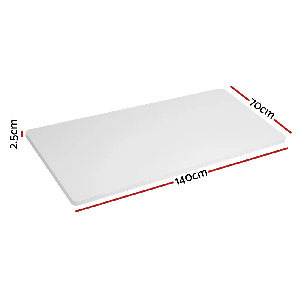 Artiss Standing Desk Top White 140CM - Image 4