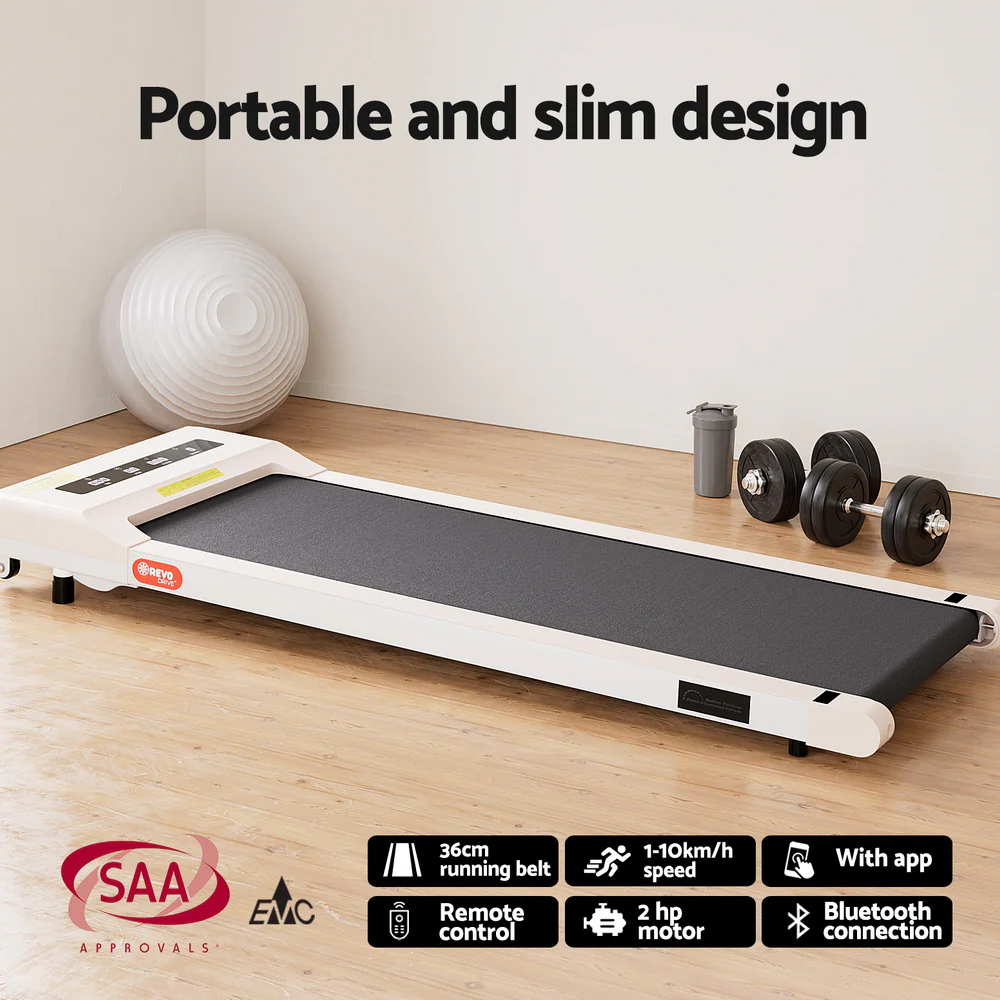 Artiss Treadmill with 120cm Automatic Standing Desk Electric Walking Pad - Image 8