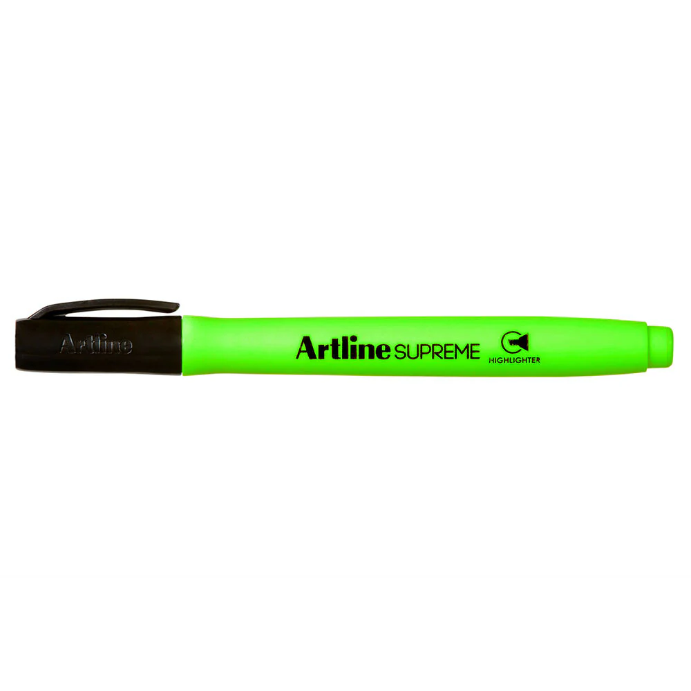 Artline Supreme Highlighter Set (Assorted Colours) [4-Pieces] - Image 5