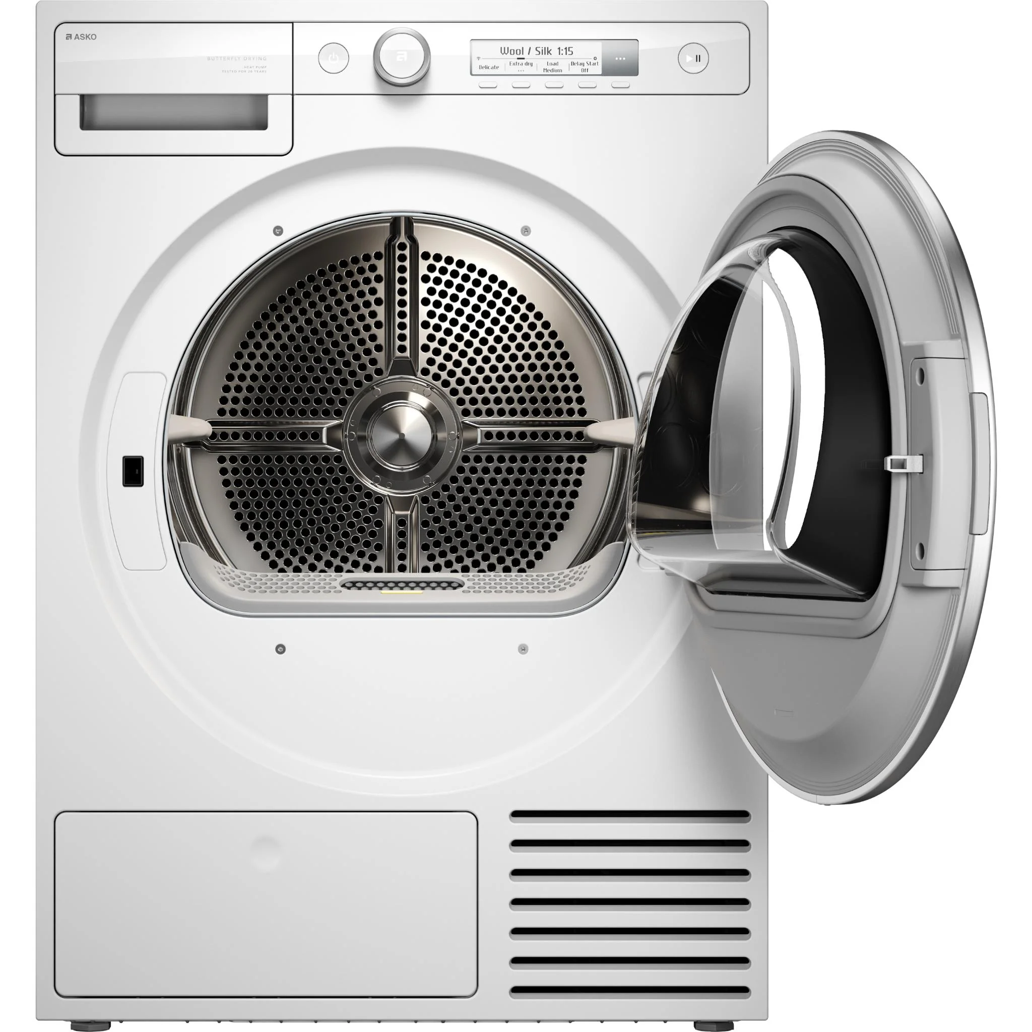 ASKO T308HCW Logic 8kg Butterfly Drying Heat Pump Dryer - Image 2