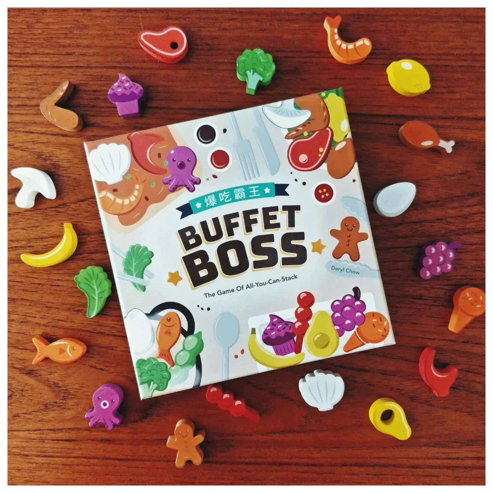 Asmodee Buffet Boss Strategy Dexterity Family Game - Image 2