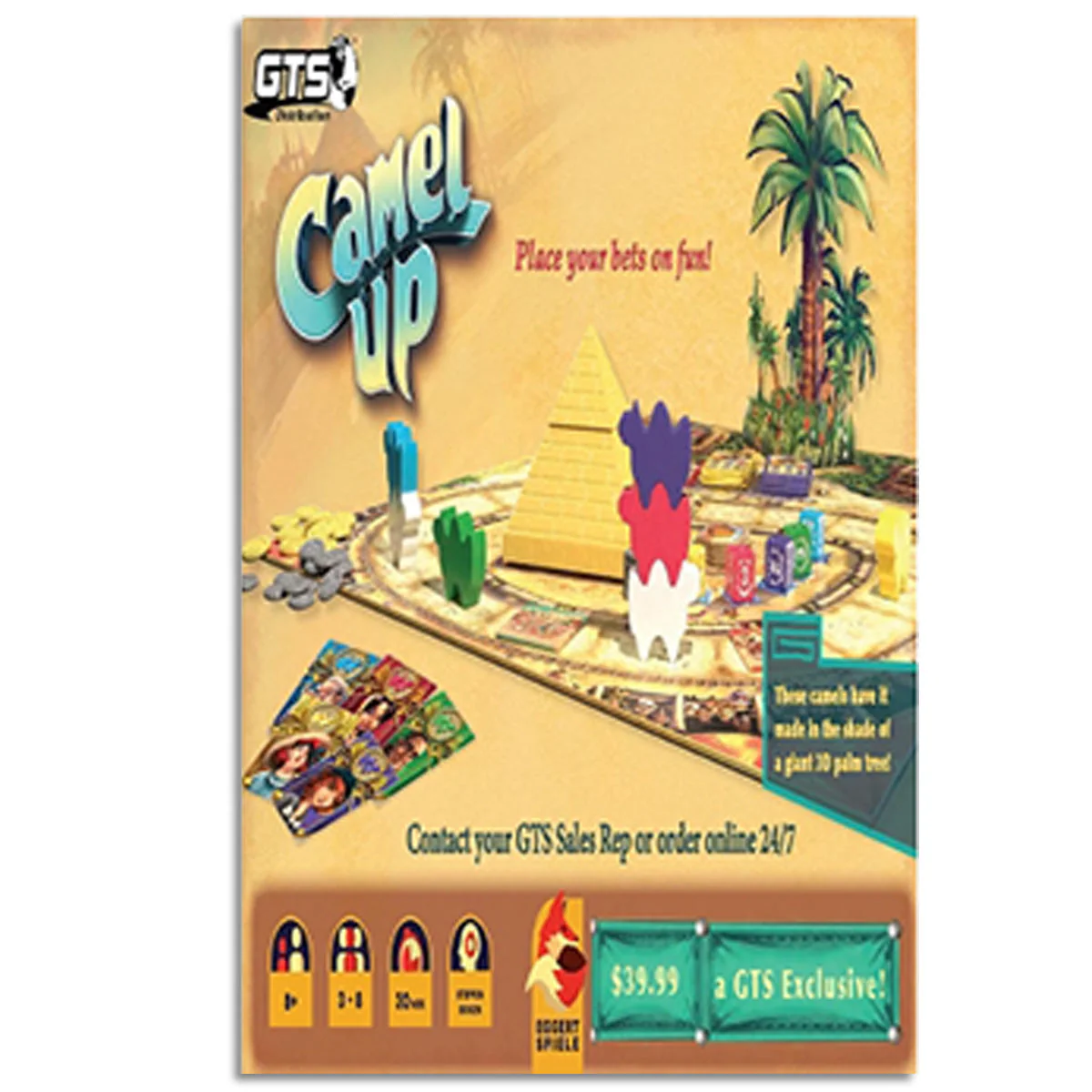 Asmodee Camel Up Game - Image 3