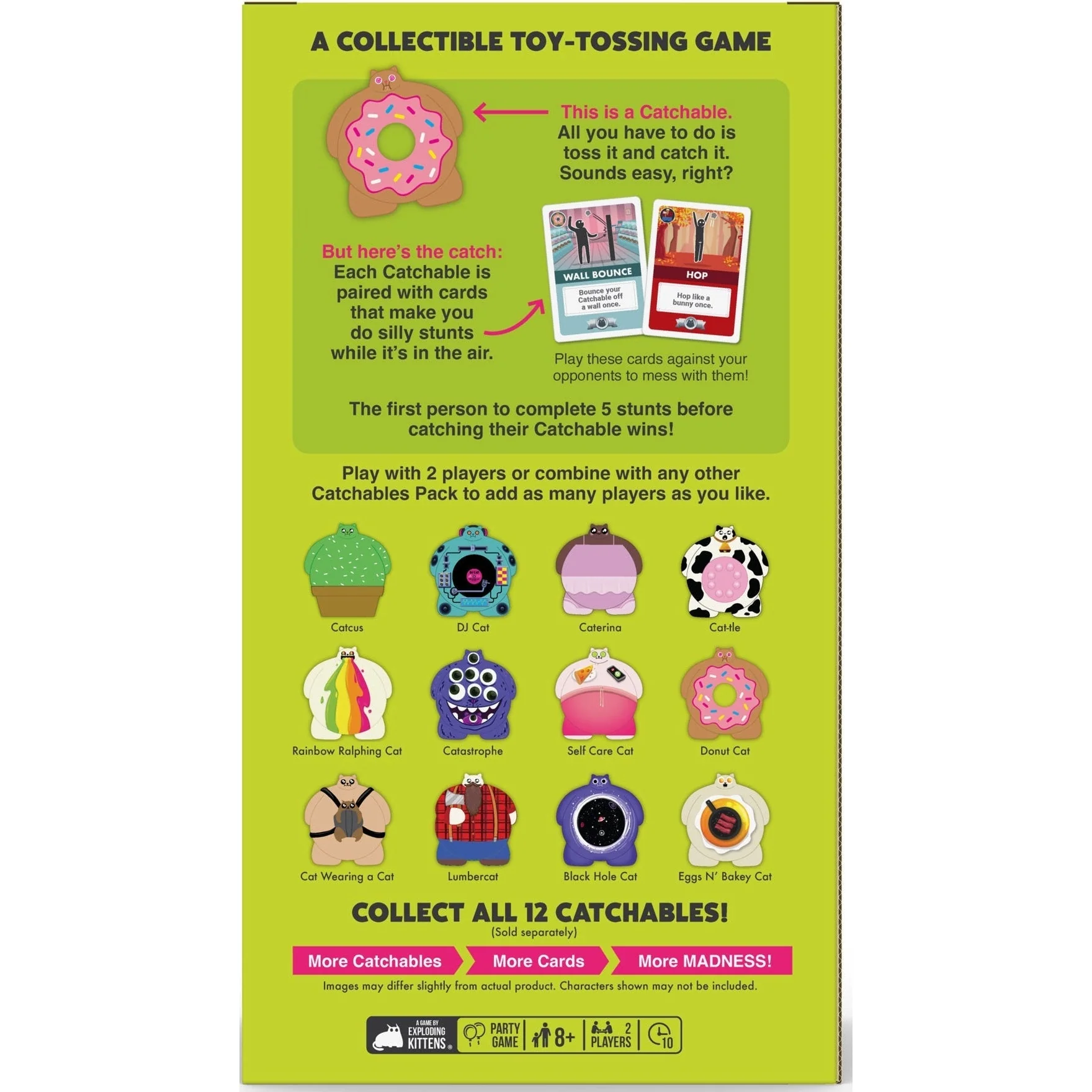 Asmodee Catchables 2-Pack #1 Donut & Lumber Game - Image 5