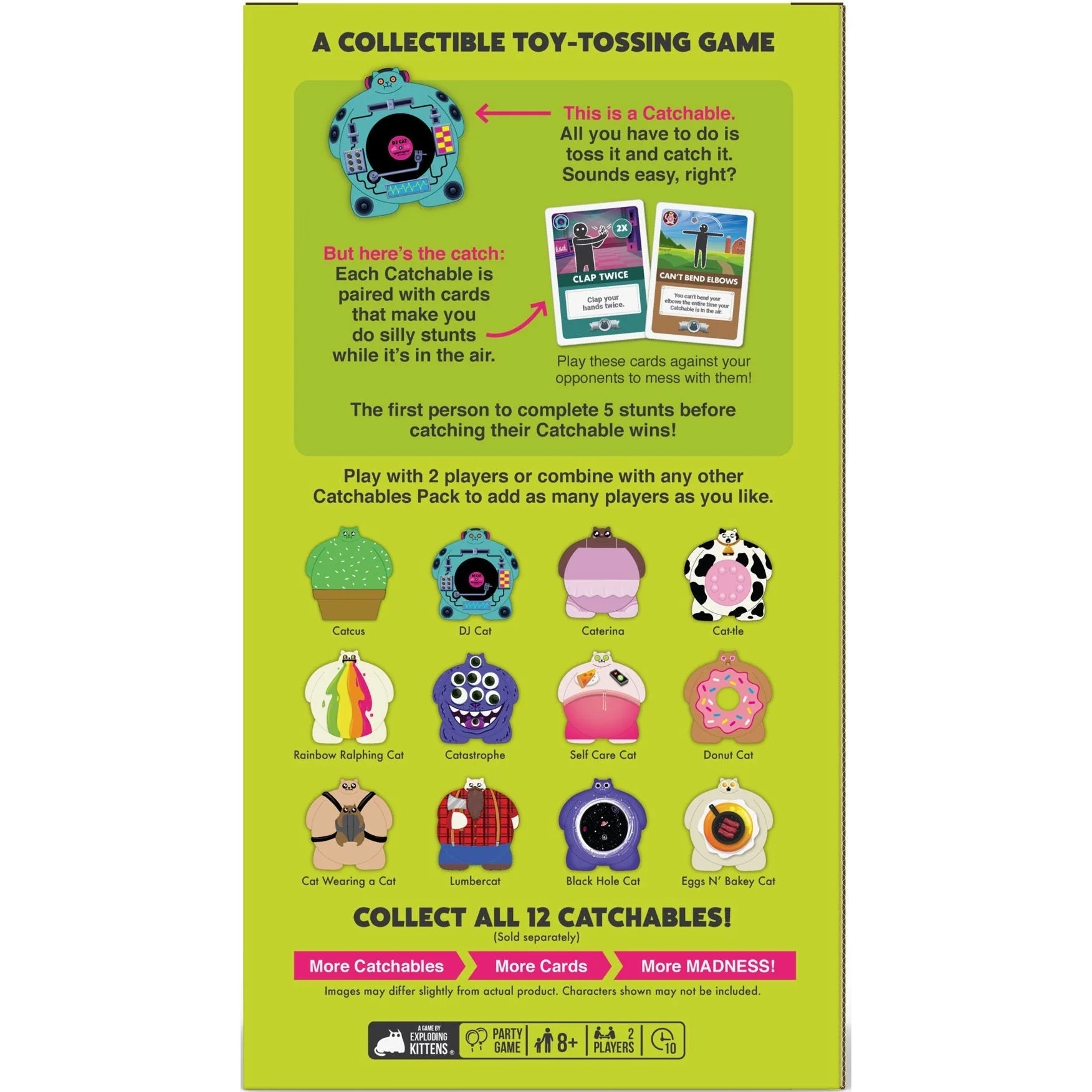 Asmodee Catchables 2-Pack #4 DJ & Cattle Game - Image 5