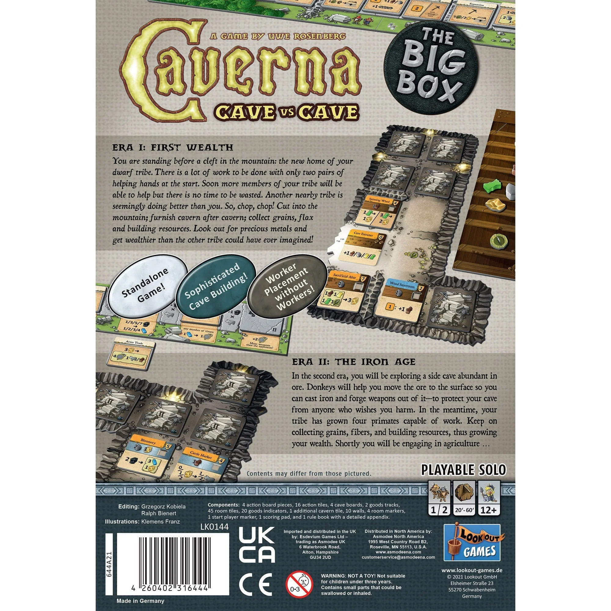 Asmodee Caverna Cave vs Cave - The Big Box Game - Image 2