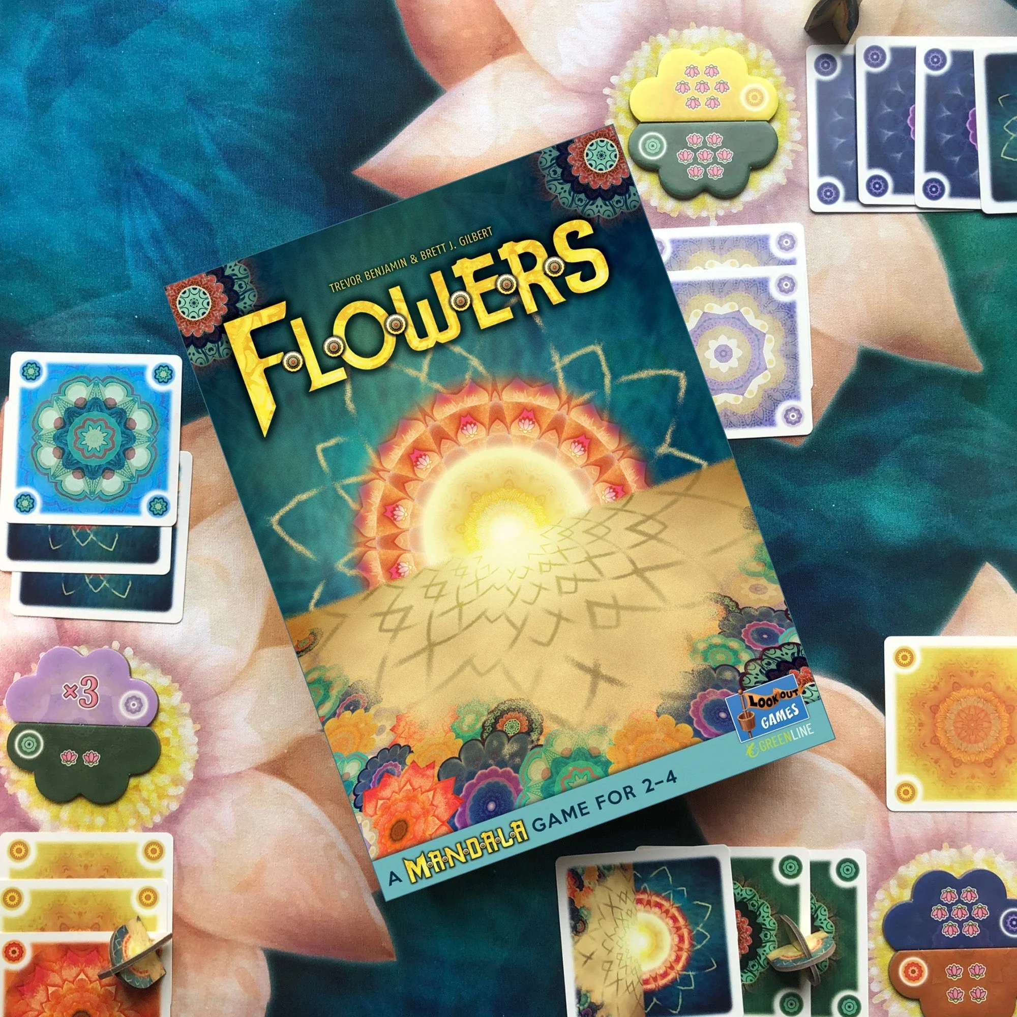 Asmodee Flowers - A Mandala Game Game - Image 3