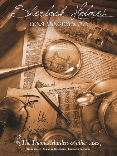 Asmodee Sherlock Holmes The Thames Murders & Other Cases Game - Image 3