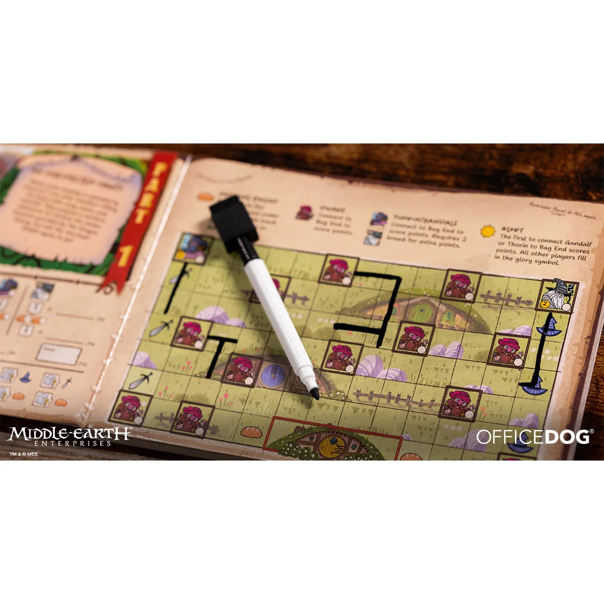 Asmodee The Hobbit - There and Back Again Game - Image 9