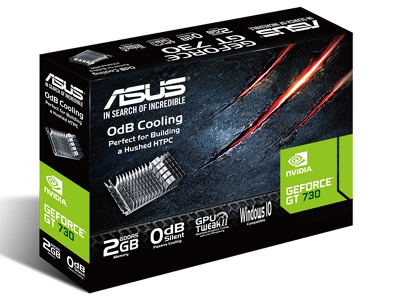 Asus GeForce GT730 GDDR5 2G Low Profile Graphics Card (GT730-SL-2GD5-BRK) - Image 5