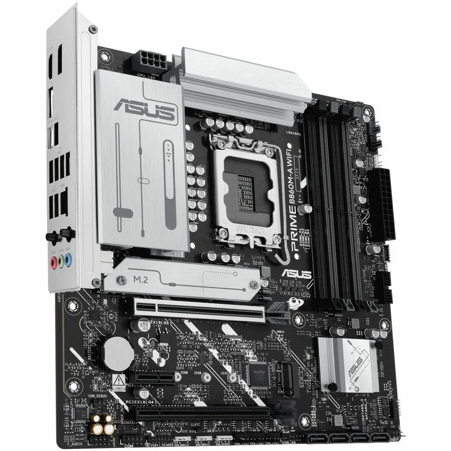 Asus Prime B860M-A WIFI-CSM Desktop Motherboard - Intel B860 Chipset - Image 4