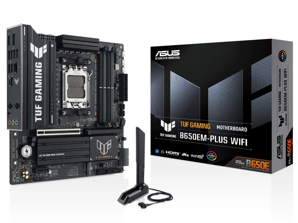 Asus TUF Gaming B650EM-PLUS WiFi AM5 mATX Motherboard - Image 9