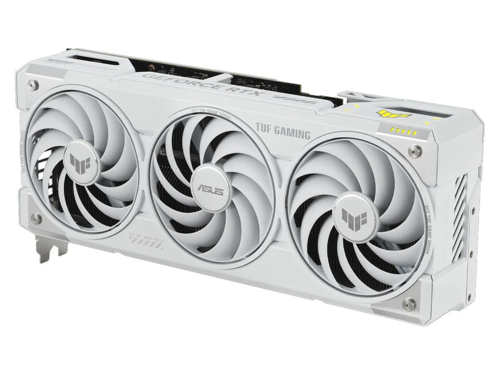 Asus TUF Gaming GeForce RTX 5070 Ti OC 16G Graphics Card (White) - Image 3