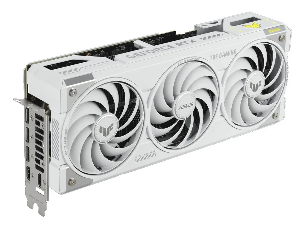 Asus TUF Gaming GeForce RTX 5070 Ti OC 16G Graphics Card (White) - Image 4
