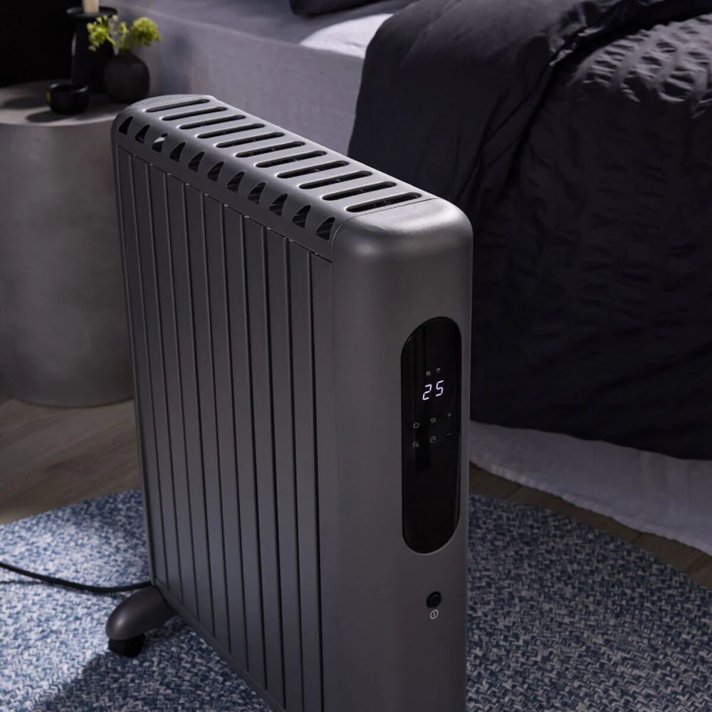 Ausclimate SmartEnclosure Medium 1500W Oil Heater (Grey) - Image 3