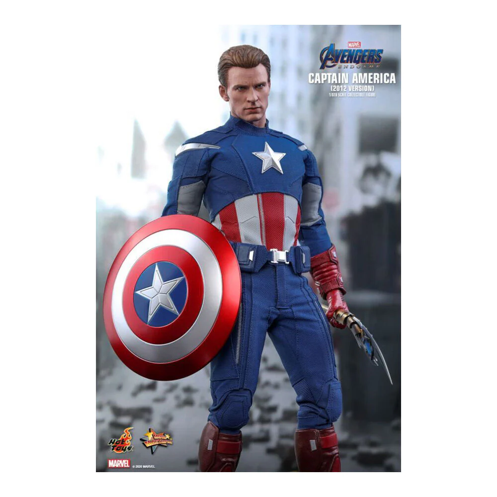Avengers 4: Endgame Captain America 2012 1:6 Scale Collectable Figure - Image 3