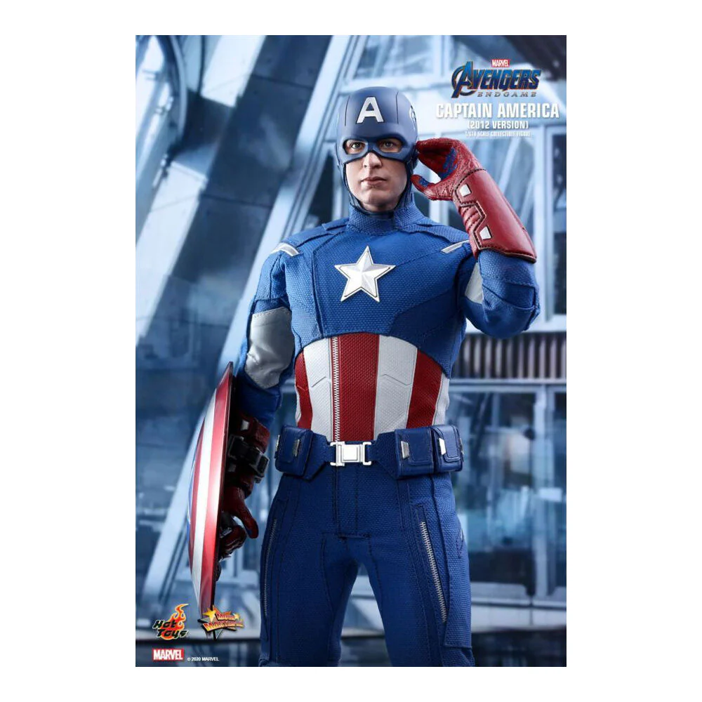 Avengers 4: Endgame Captain America 2012 1:6 Scale Collectable Figure - Image 6