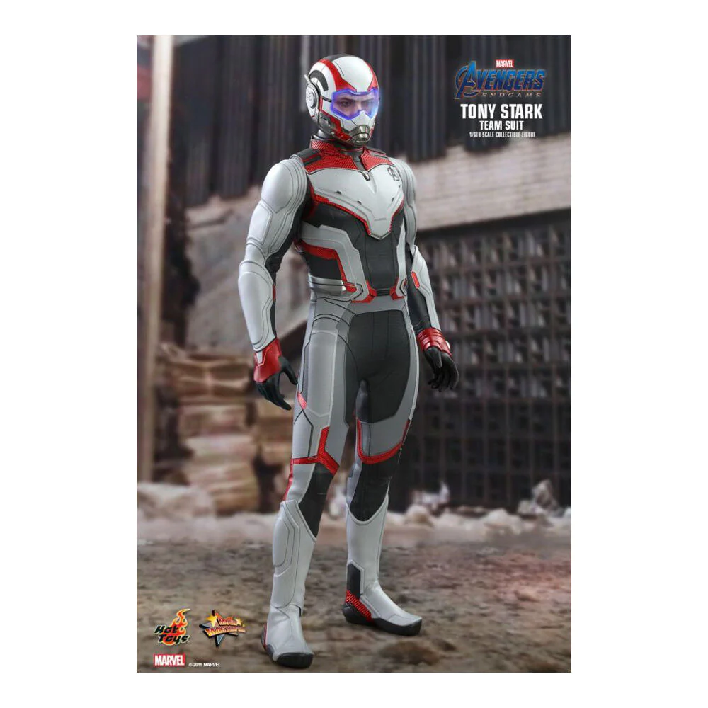 Avengers 4: Endgame Tony Stark Team Suit Collectable Action Figure - Image 6