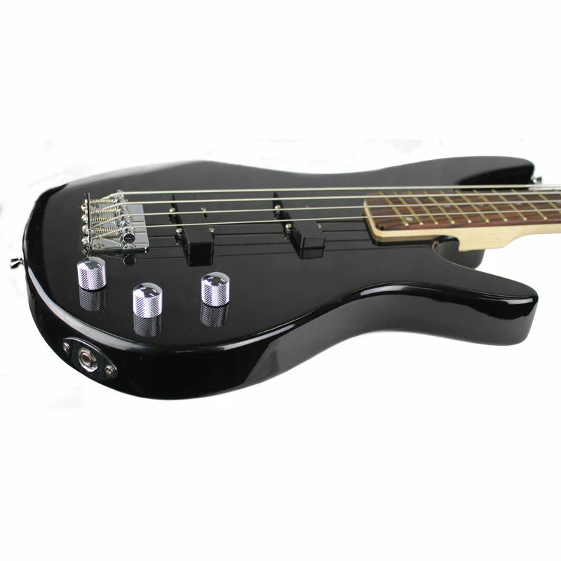 Axiom Defender Bass Guitar - Black - Image 4