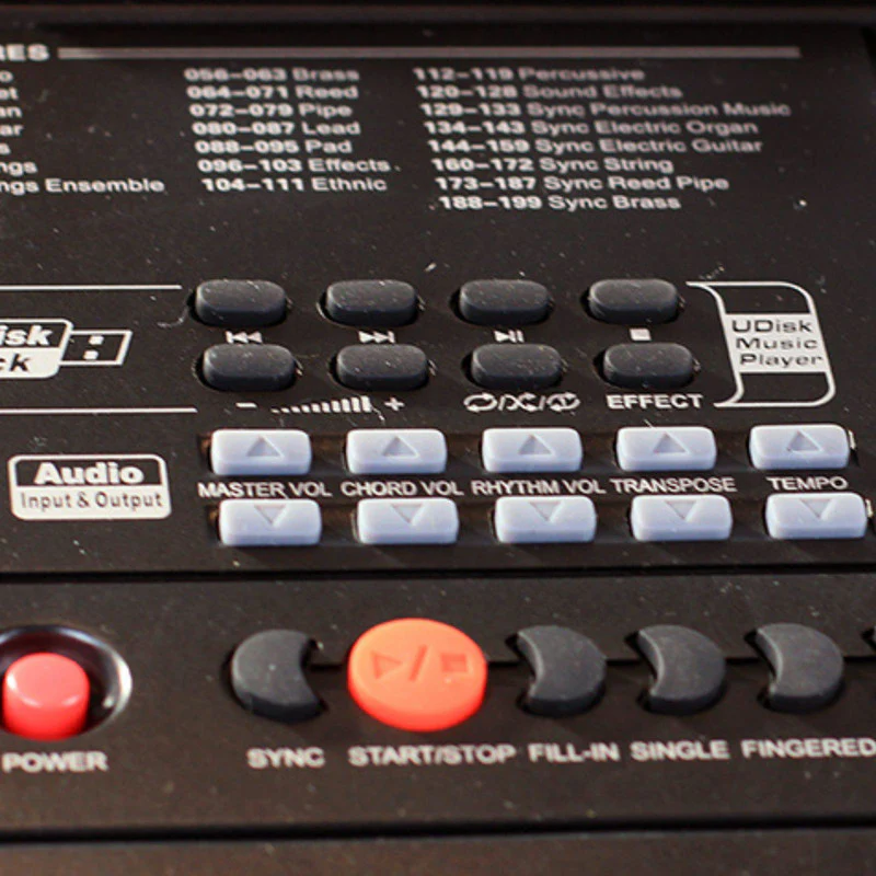 AXIOM Touch Sensitive 61-Key Keyboard Piano - Image 4