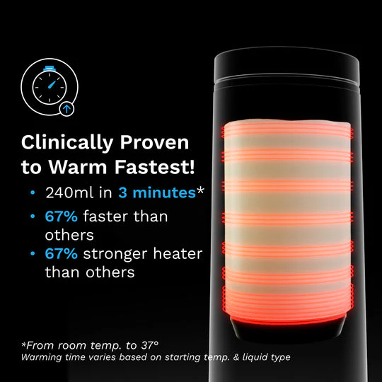 Baby Brezza Superfast Portable Bottle Warmer - Black - Image 2