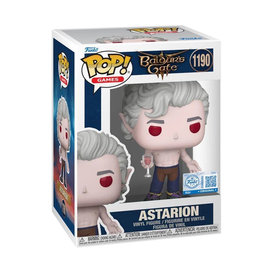 Baldur's Gate 3 - Astarion (Shirtless) Pop! Vinyl - Image 2