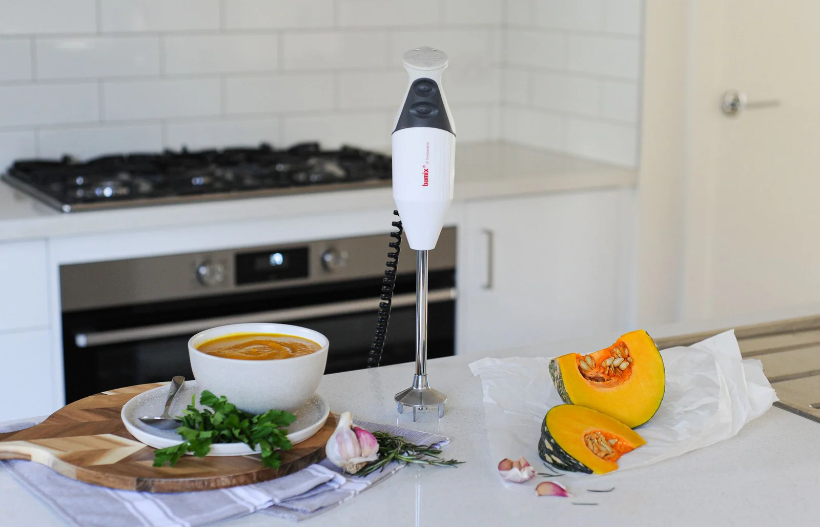 Bamix 200w Stainless Steel Gastro Immersion Handheld Blender (Light Grey) - Image 6
