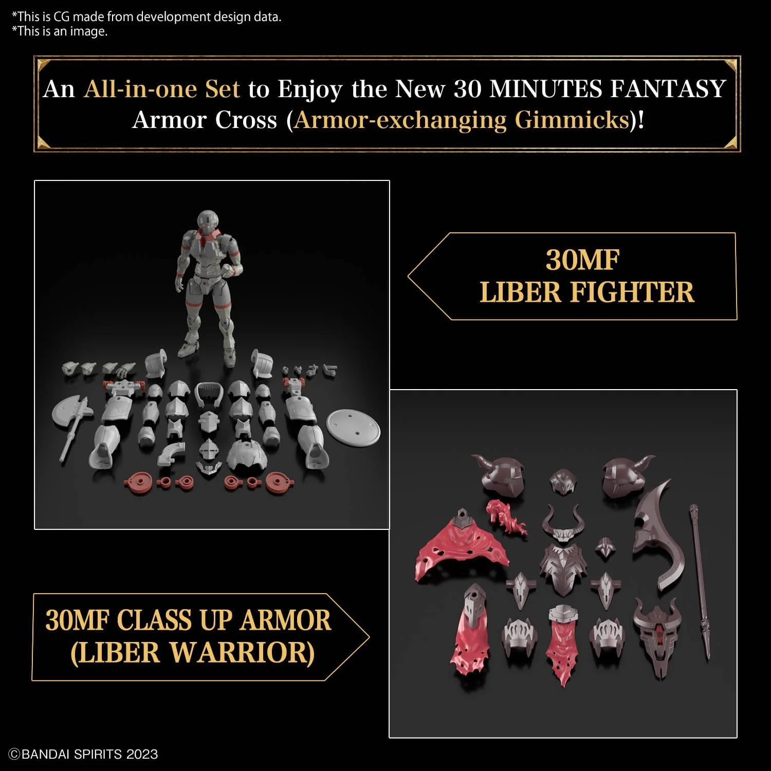 Bandai 30mf Liber Warrior - Image 4