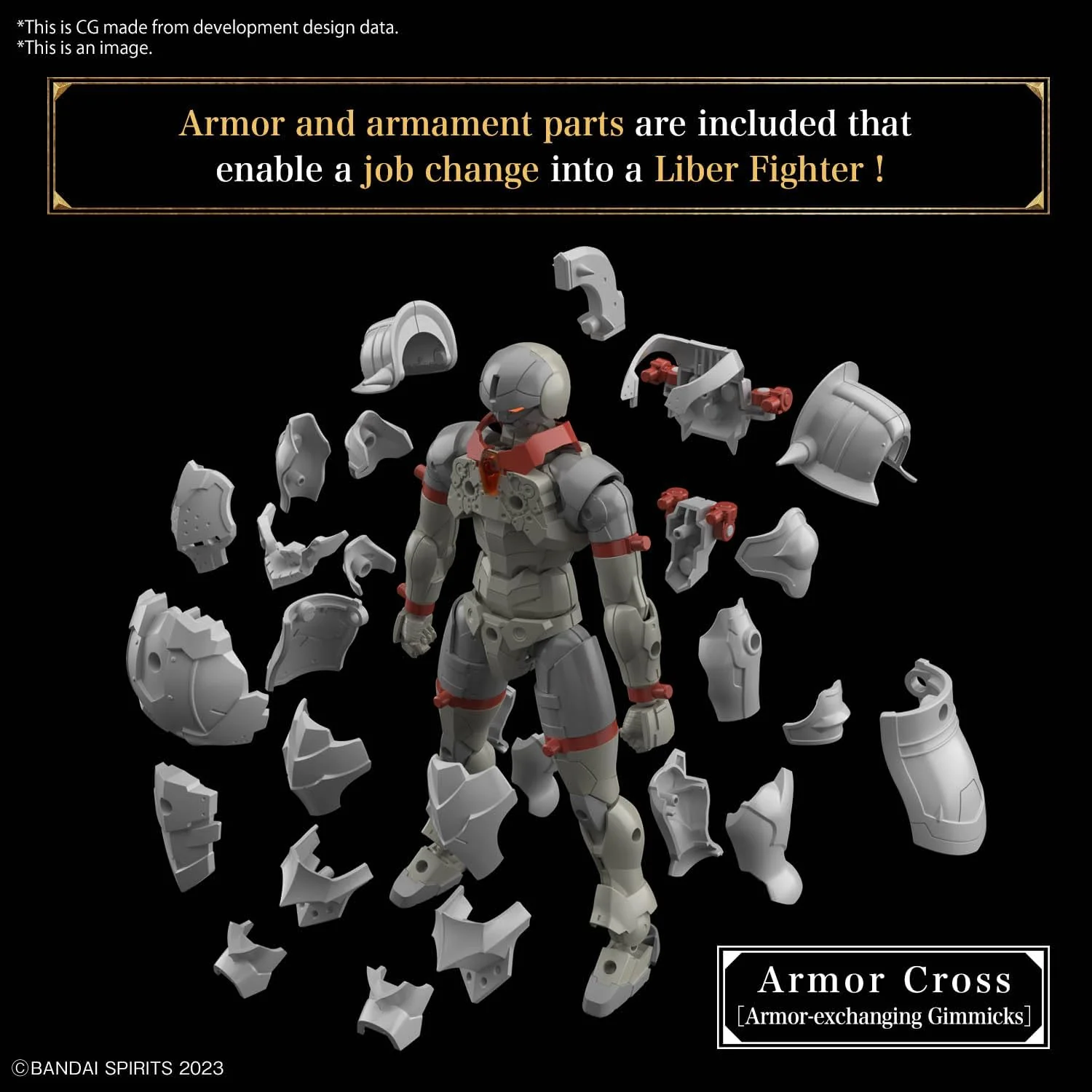 Bandai 30mf Liber Warrior - Image 6