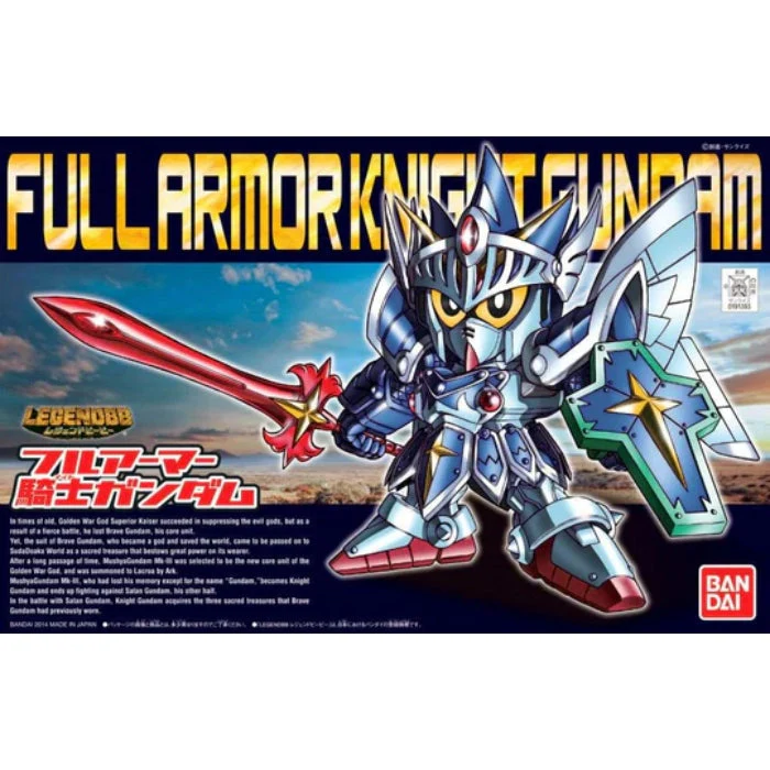 Bandai BB393 Legend BB Full Armor Knight Gundam Model Kit - Image 2