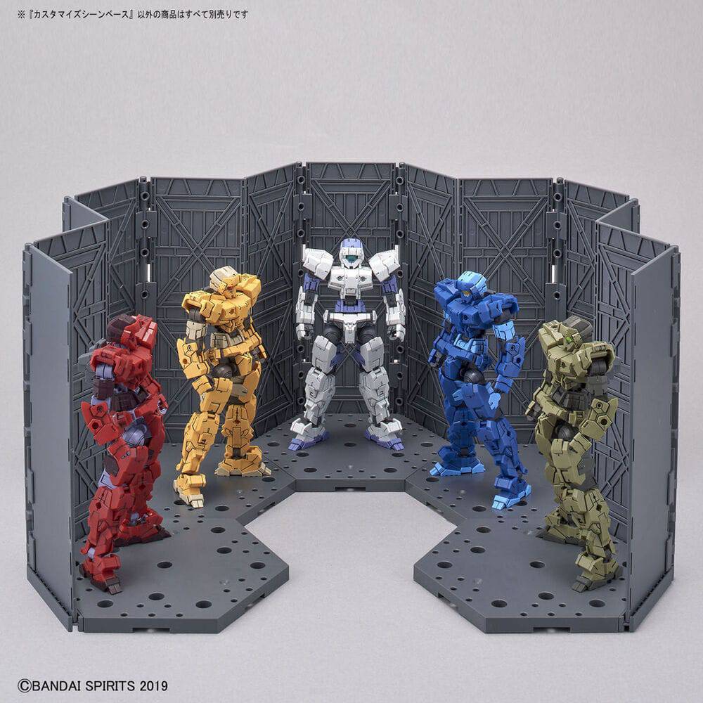 Bandai Customize Scene Base 30MM Kit Display - Image 6