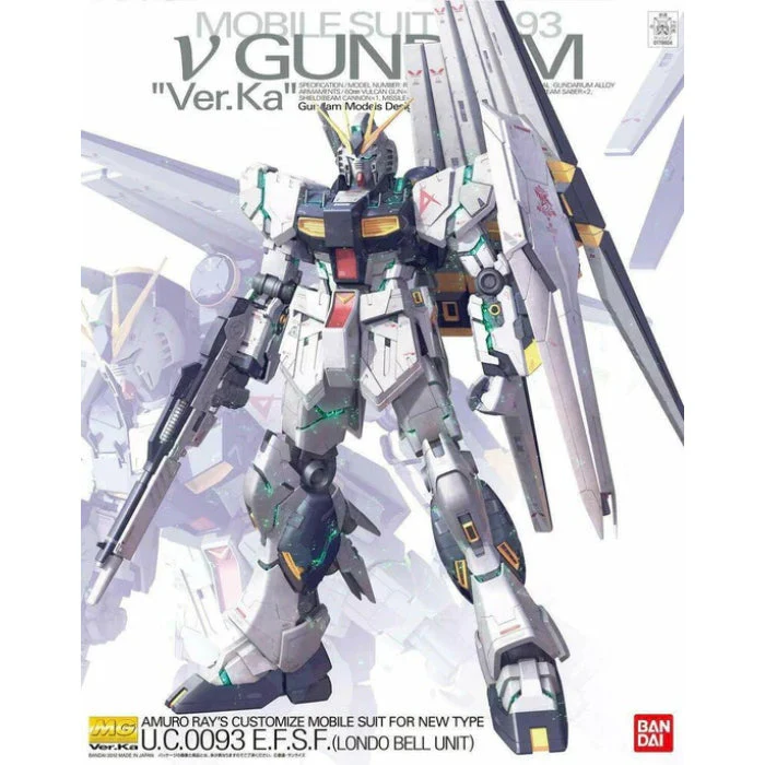 Bandai Mg 1/100 Nu Gundam Ver. Ka - Image 2