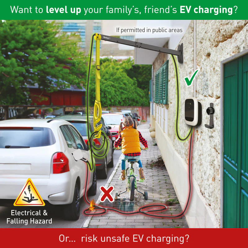 Barkan EV80WN 80cm Protective EV  Charging Cable Wall Arm - Image 7