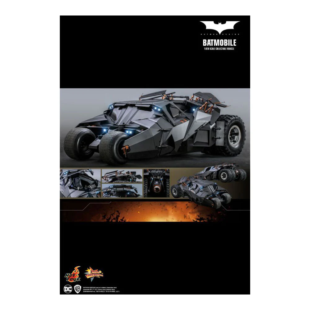 Batman Begins Batmobile 1:6 Scale LED Collectable Vehicle - Image 7