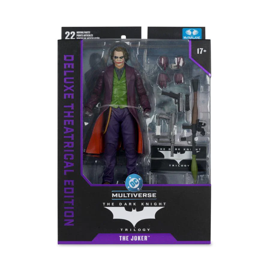 Batman Dark Knight - The Joker 7" Deluxe Figure - Image 2
