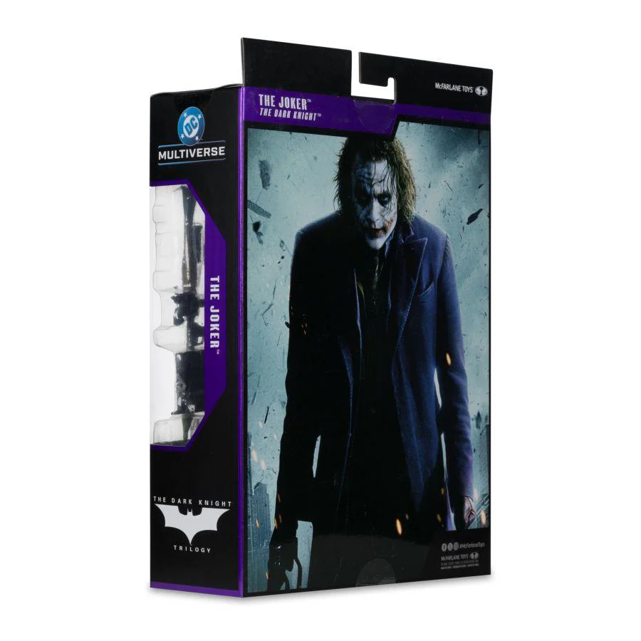 Batman Dark Knight - The Joker 7" Deluxe Figure - Image 7