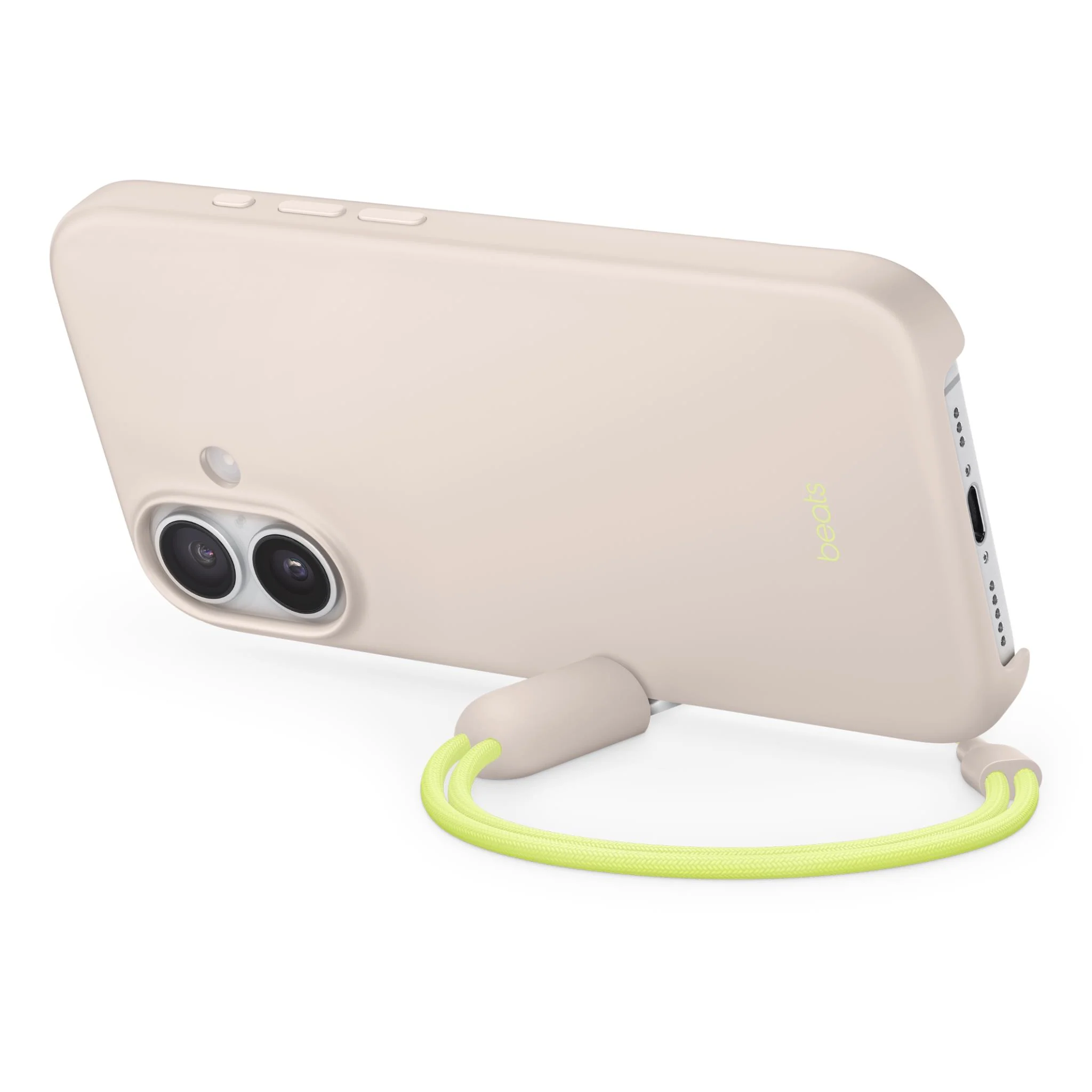Beats iPhone 17 Kickstand Case with MagSafe & Camera Control (Lime Stone) - Image 2