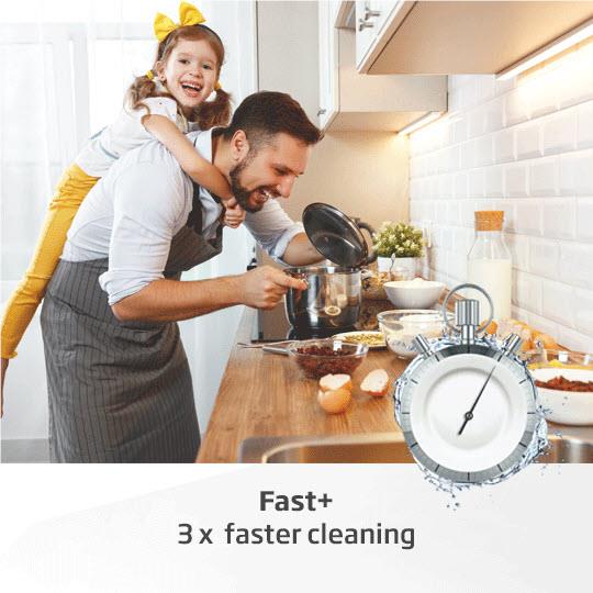 Beko BDF1640AX 16-Place Setting Freestanding Dishwasher (Stainless Steel) - Image 8