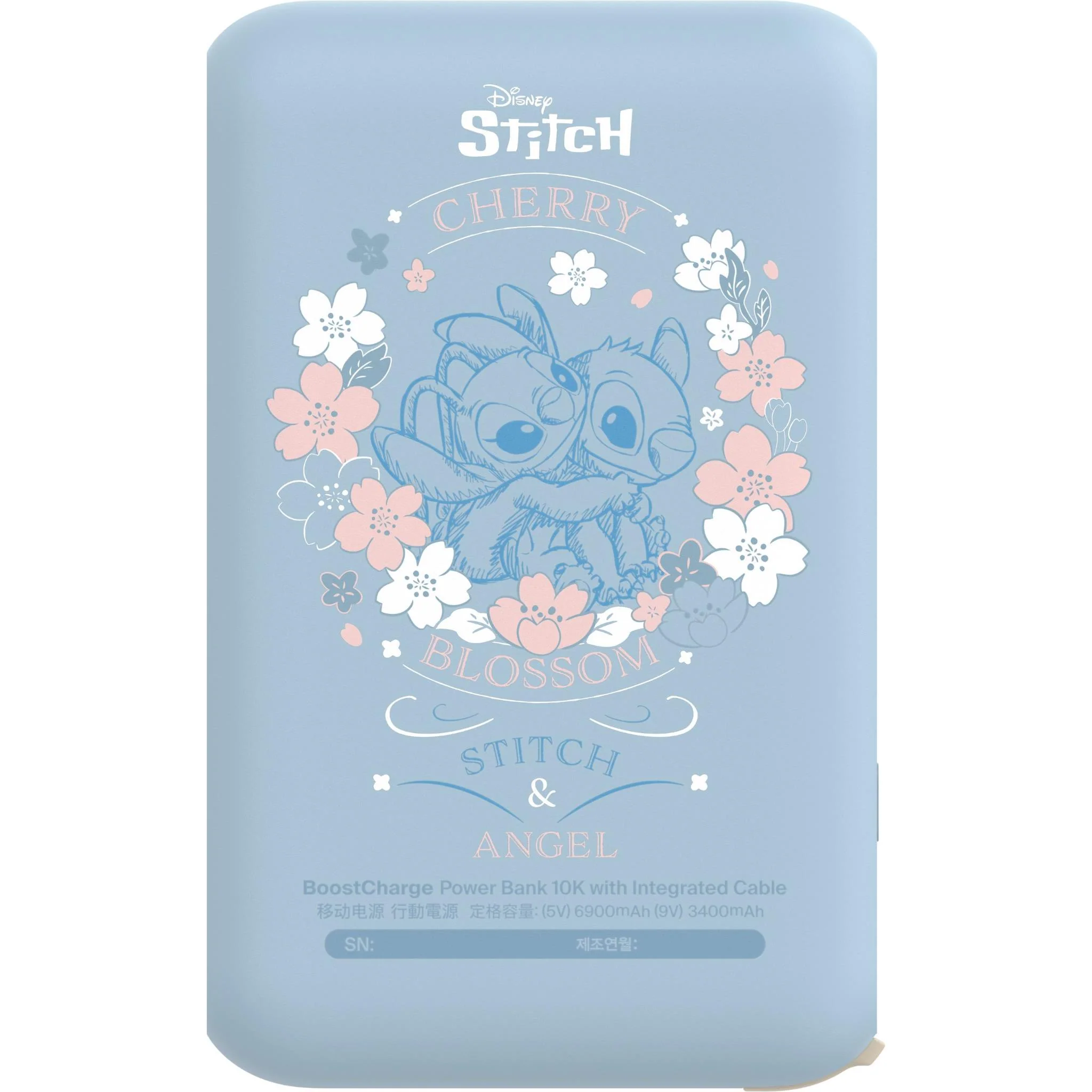 Belkin BoostCharge Power Bank 10K with Integrated Cable (Disney Collection: Stitch) - Image 4