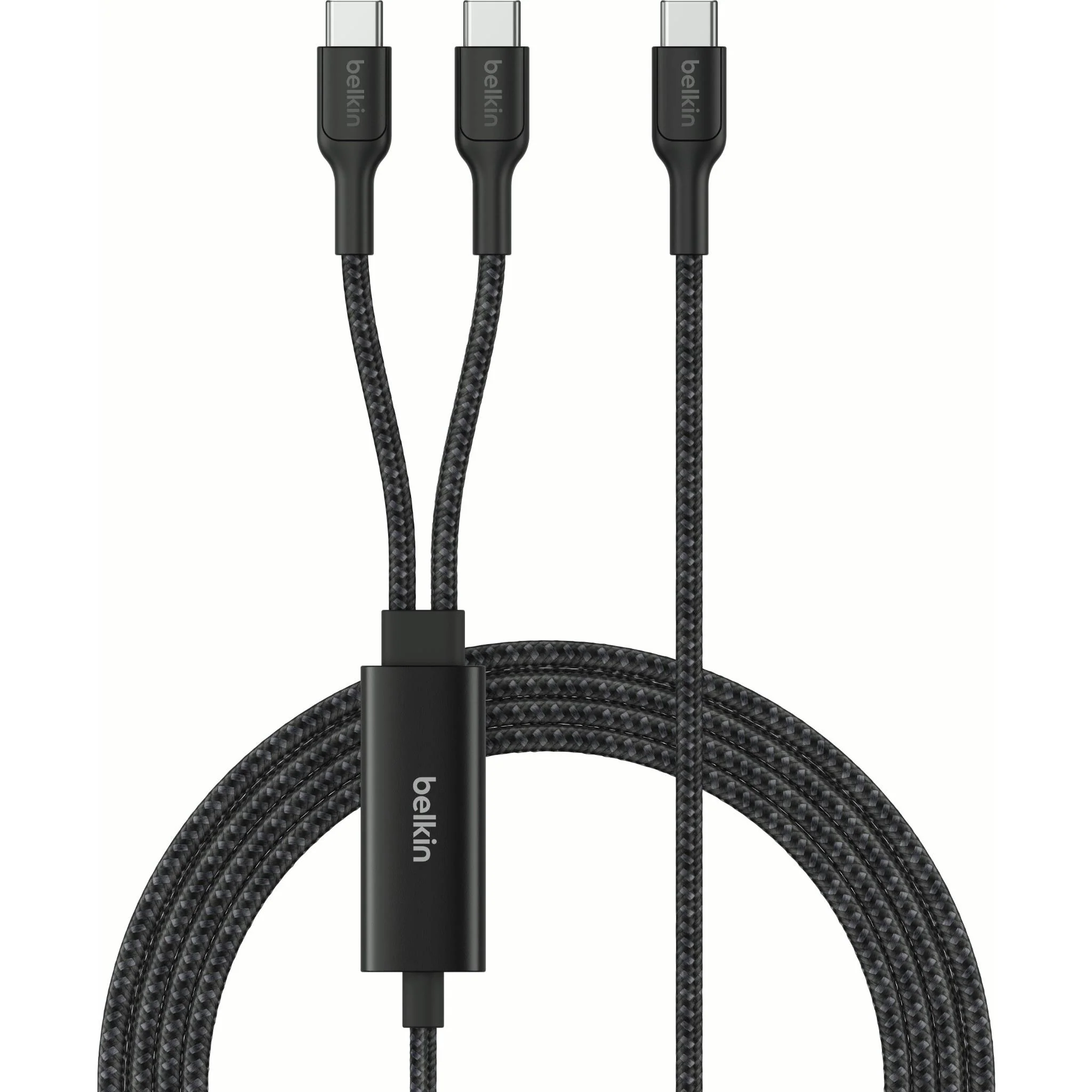 Belkin BoostCharge Pro 140W Dual USB-C to C Cable 1.5m (Black) - Image 2