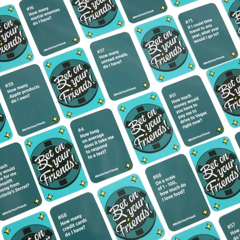 Bender Sender Bet On Your Friends Card Game - Image 4