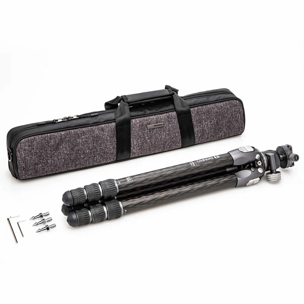Benro Tortoise 34C Carbon Fibre 4 Section Photo Tripod GX35 Ball Head - Image 5